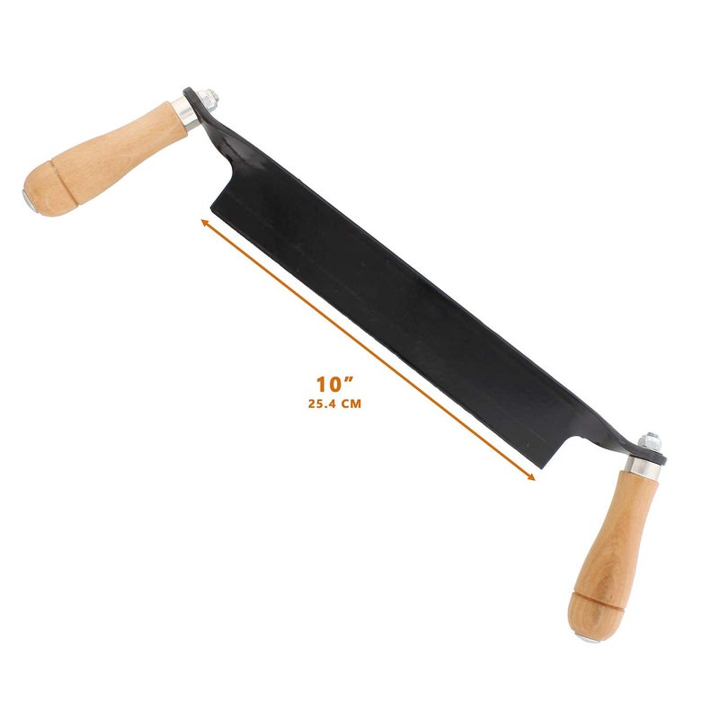 Felled Draw Knife Woodworking Tool for Debarking & Shaping 10 Inch - Image 4